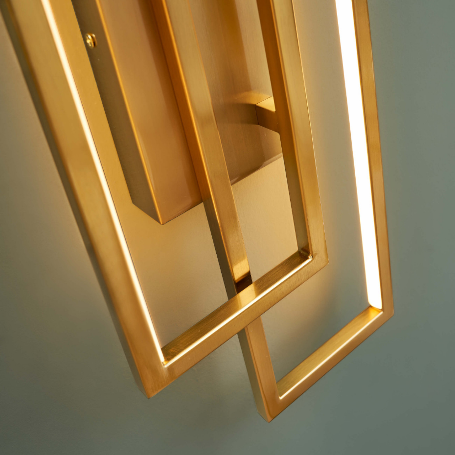 Applique ou plafonnier LED doré - TORELLO