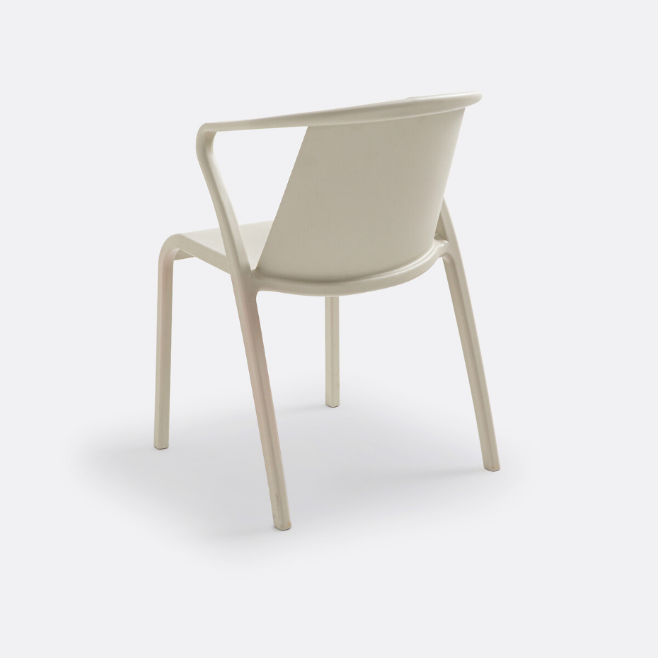 Lot de 2 fauteuils en polypropylène, Predsida