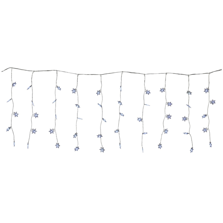Guirlande électrique Banniere 60 Led flocons