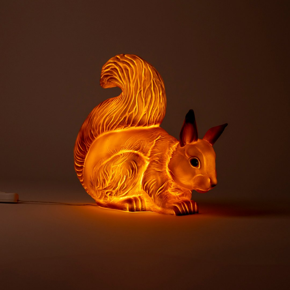 Veilleuse Lumineuse Polypropylène Ecureuil