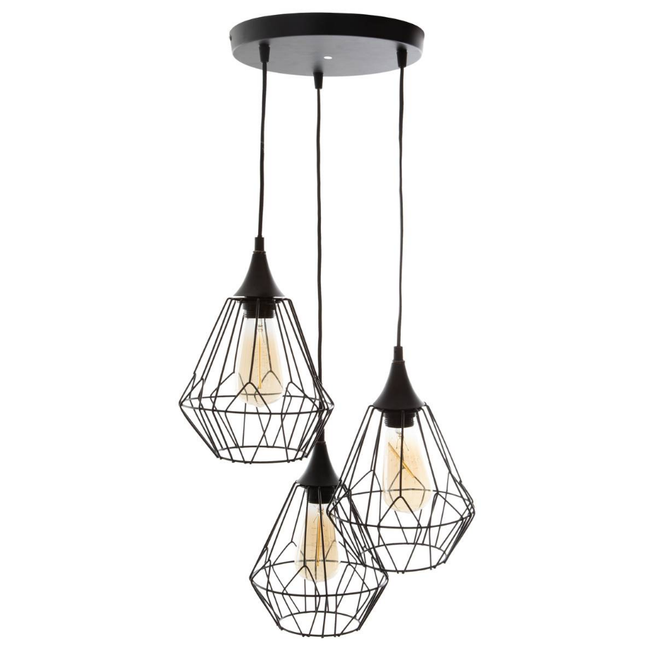 Suspension filaire 3 spots KAORE