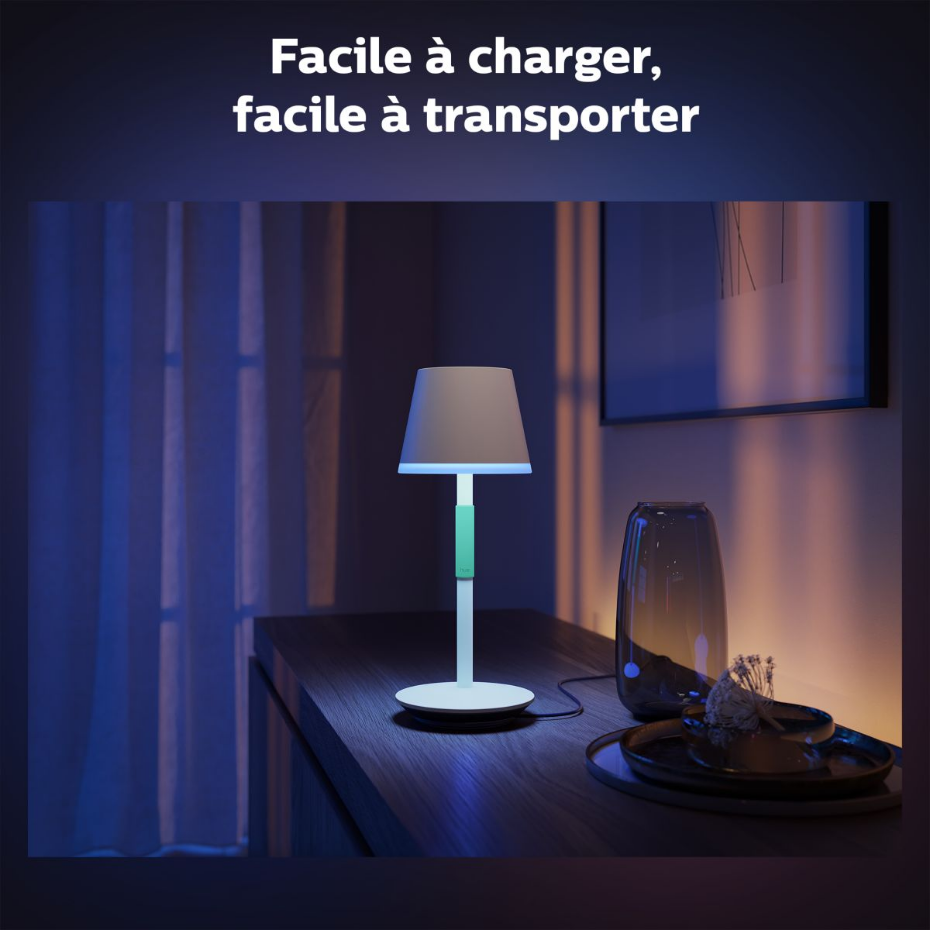 Lampe connectée GO Blanc White&Color Ambiance