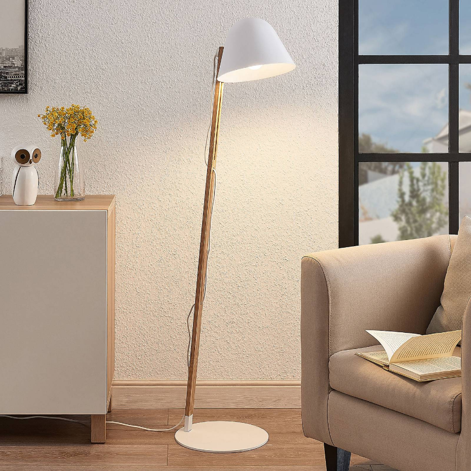Lampadaire en métal scandinave, Tetja