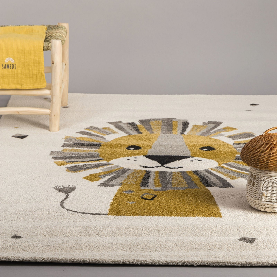 Tapis enfant certifié Oeko-Tex LION
