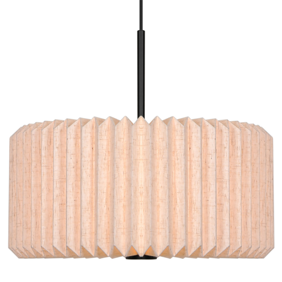 Suspension Vivienne 40  Textile Noir ,  H. 35 - IP20 - E27 /  Nordlux Intérieur