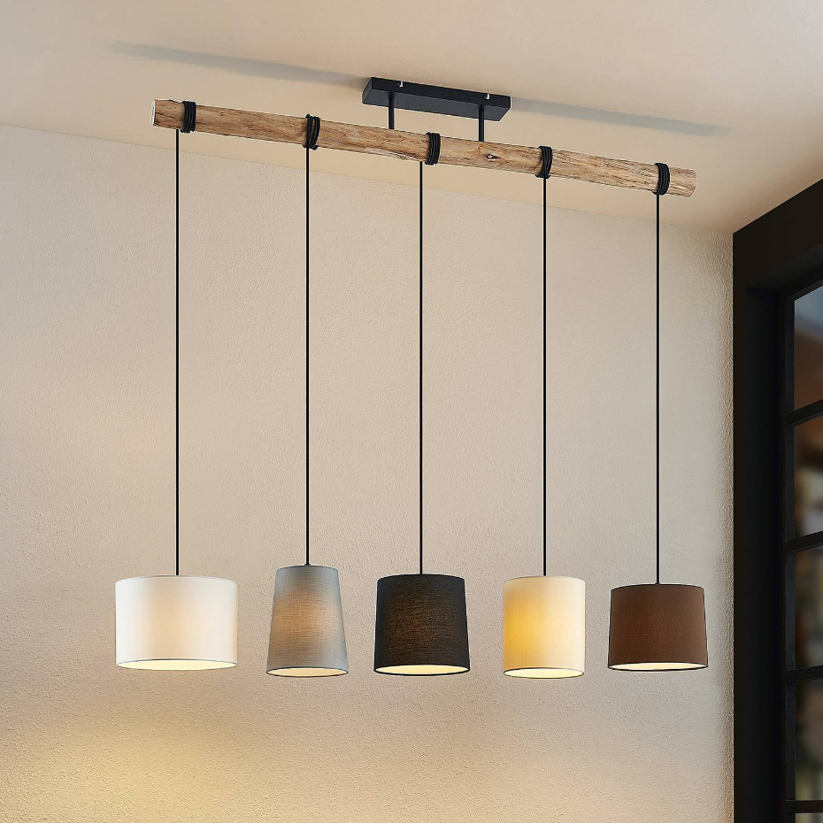 Suspension en bois moderne, Amilia