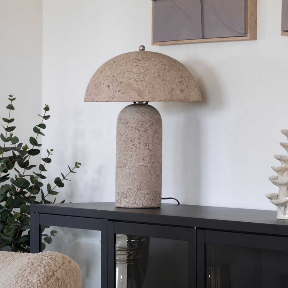 Lampe à poser en papier mâché - ASTLEY