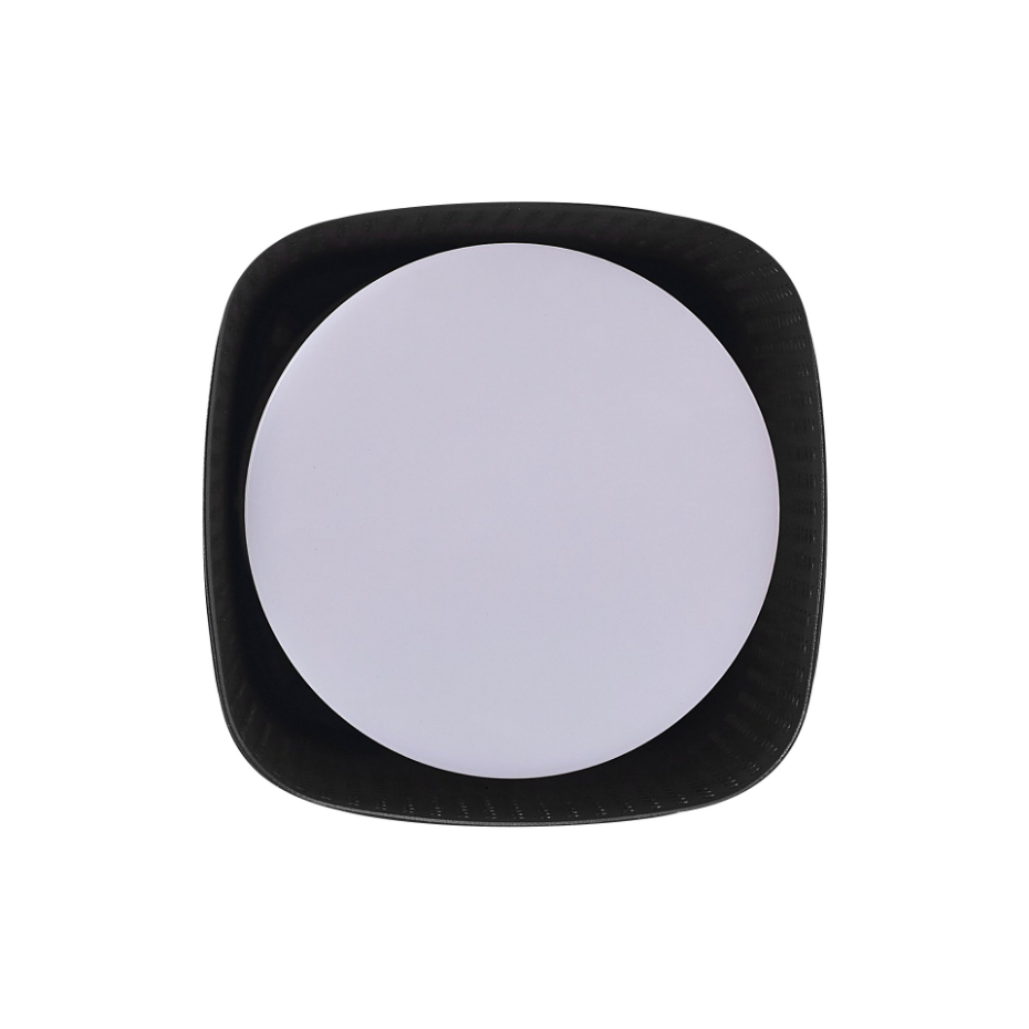 Plafonnier Sidara  Aluminium Seaside noir ,  H. 19 - IP54 - E27 /  Nordlux Extérieur