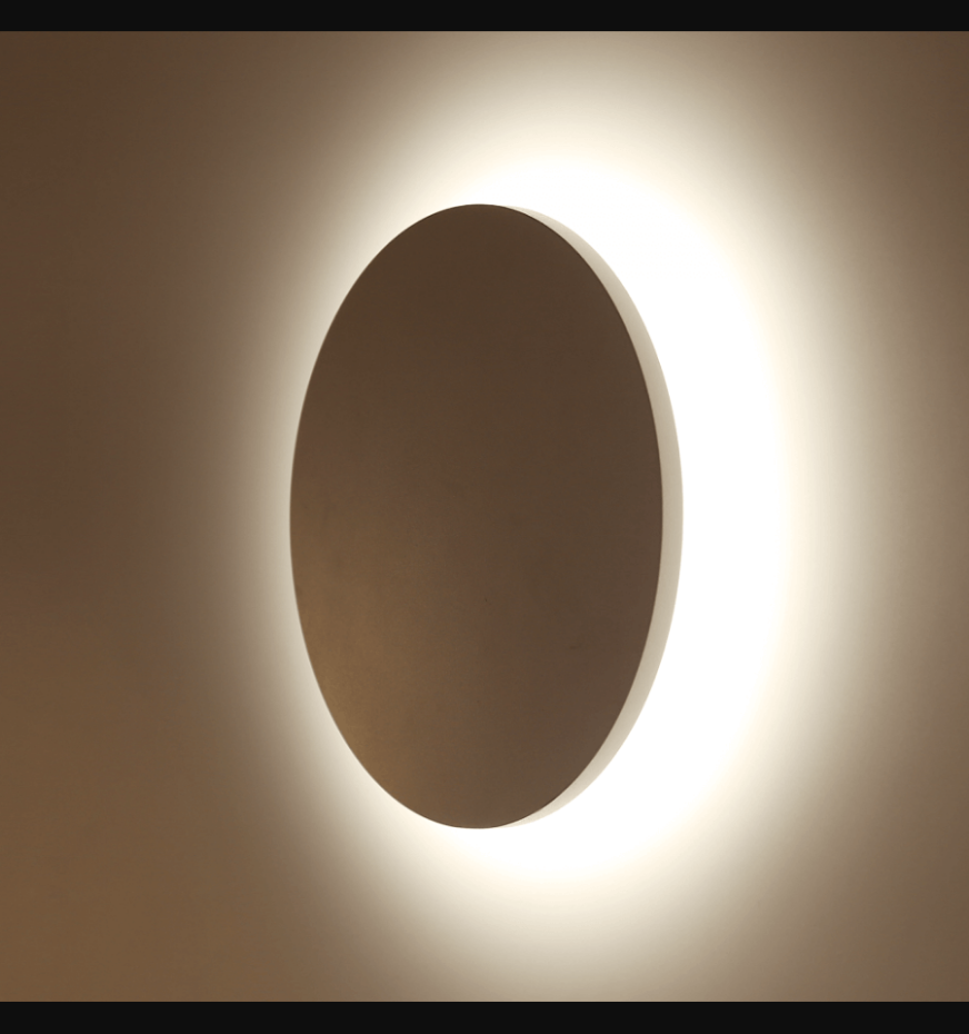 Applique murale ronde et épurée - LUNAR