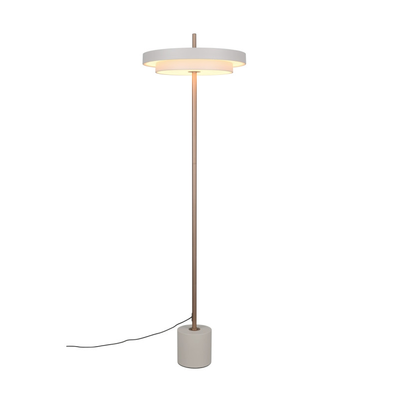 Lampadaire design en métal vintage, KEATON