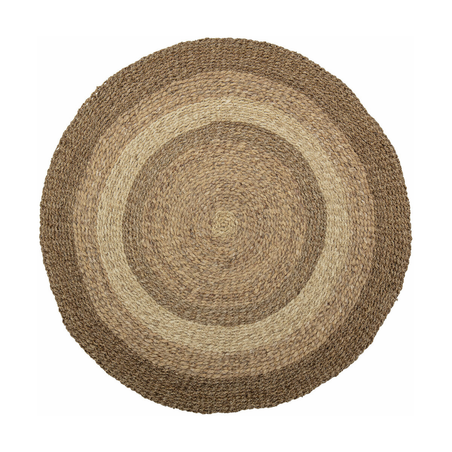 Tapis rond en Jonc de mer