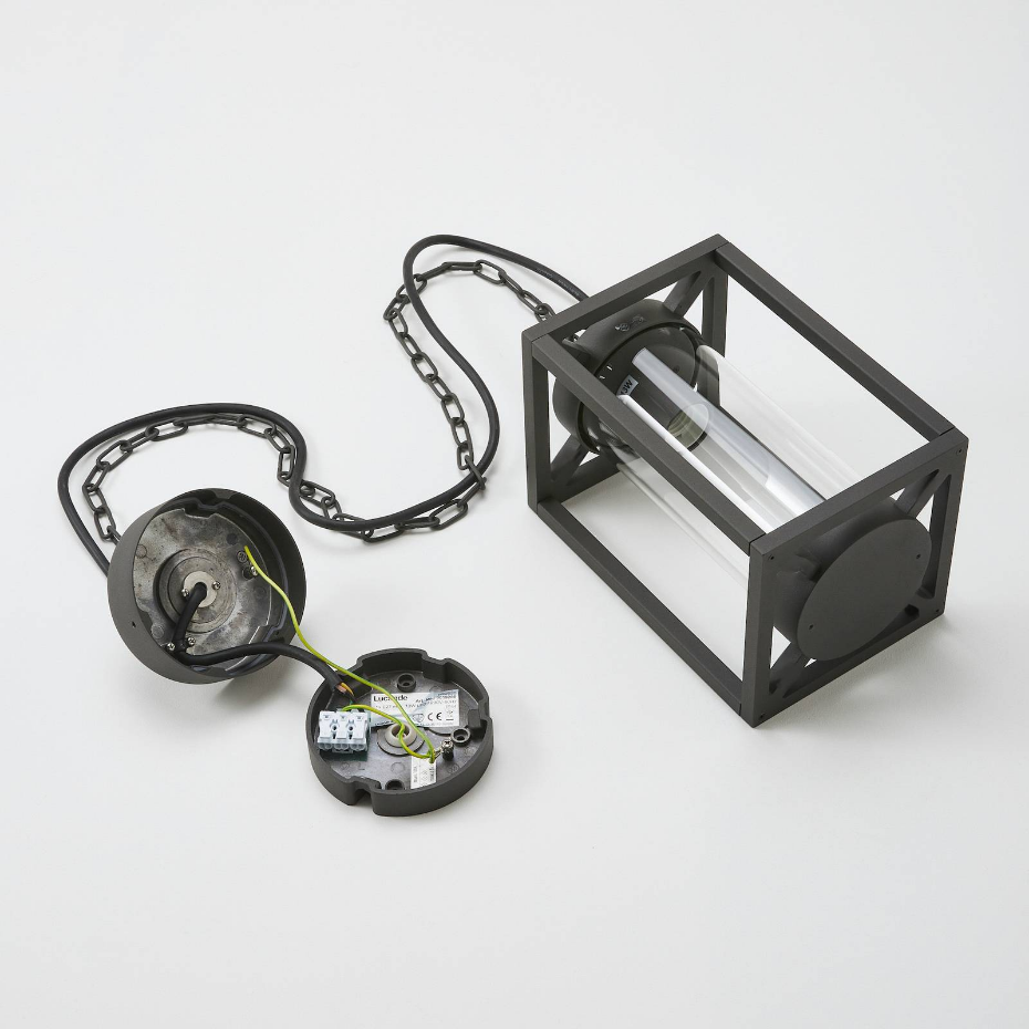 Luminaire extérieur en aluminium moderne