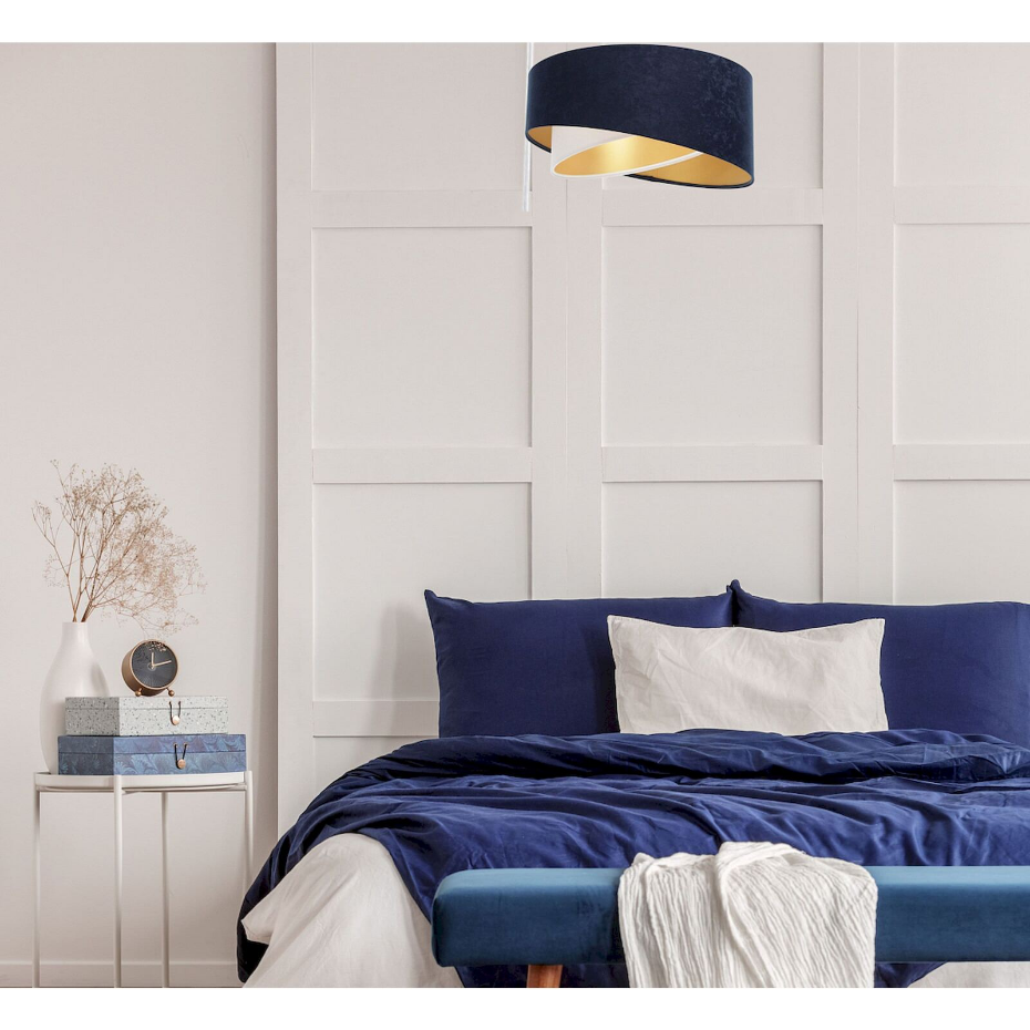 Suspension en tissu velours Galaxy Eco