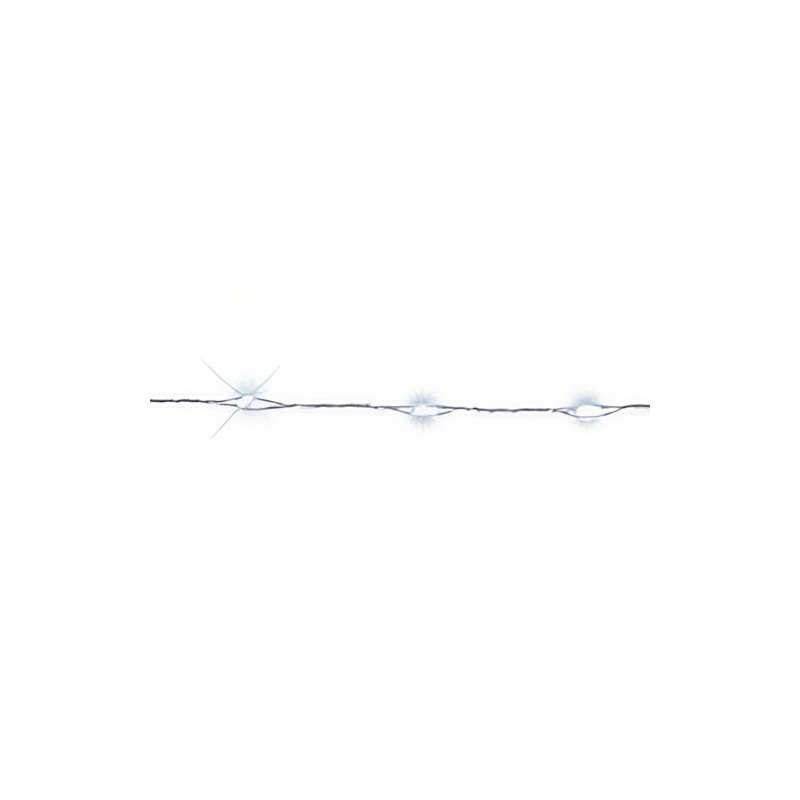 Guirlande Solaire 15m Deco Micro Led Fixe Blanc Pur