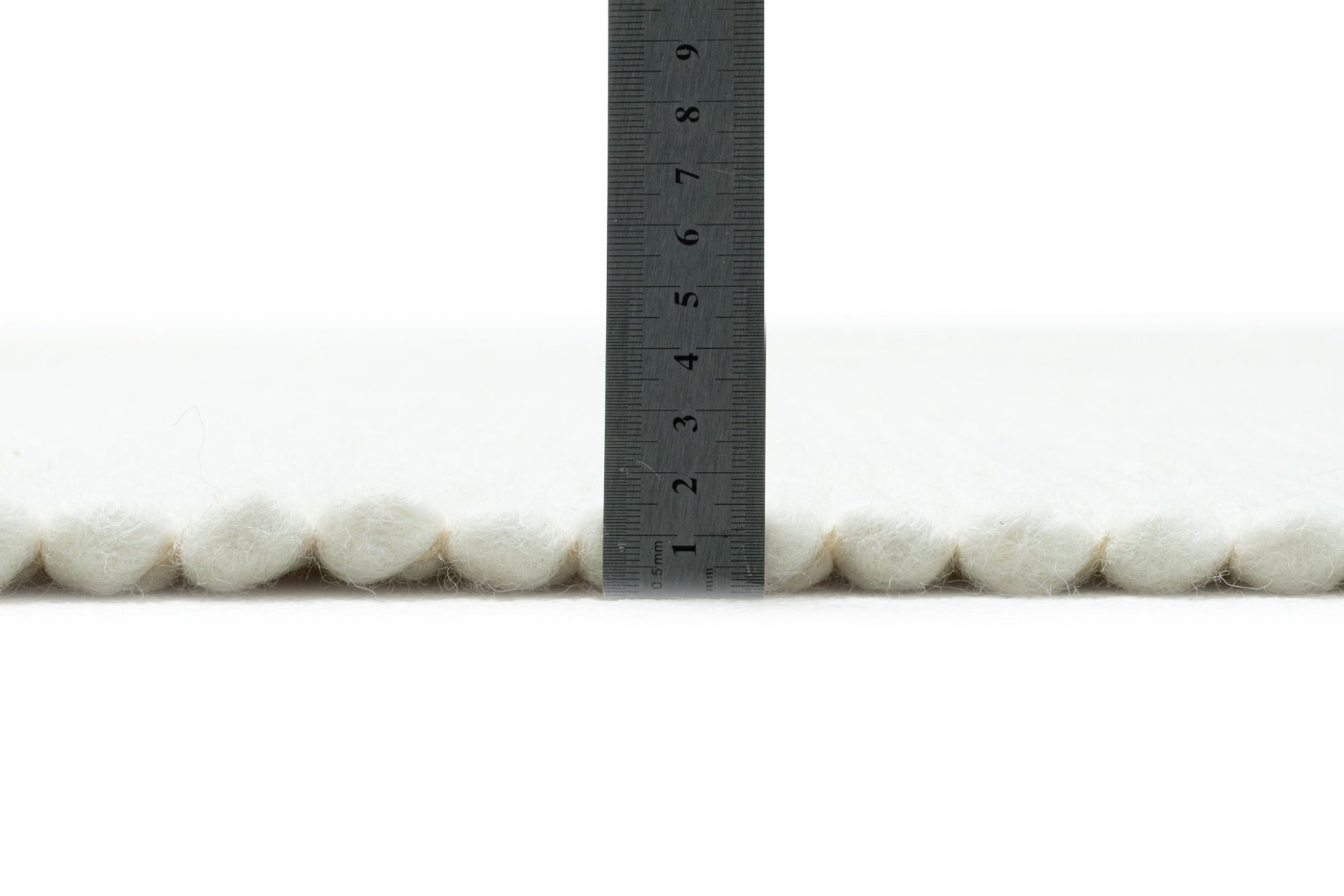 Tapis réversible en laine foulée tissé à la main aux couleurs vives - Hoernum