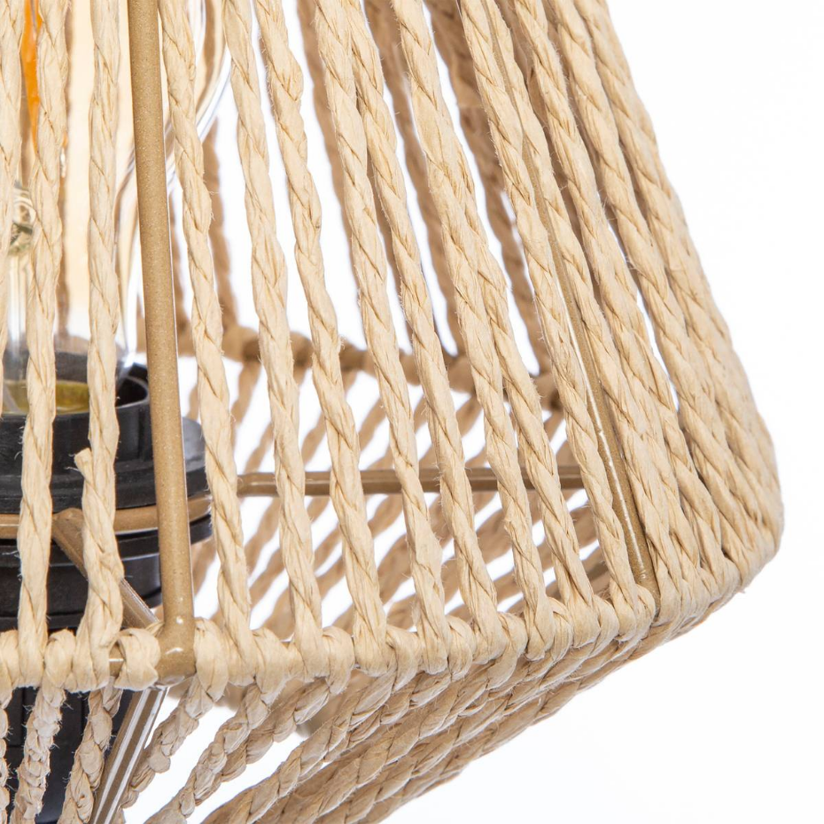 Lampe corde tressée JILY