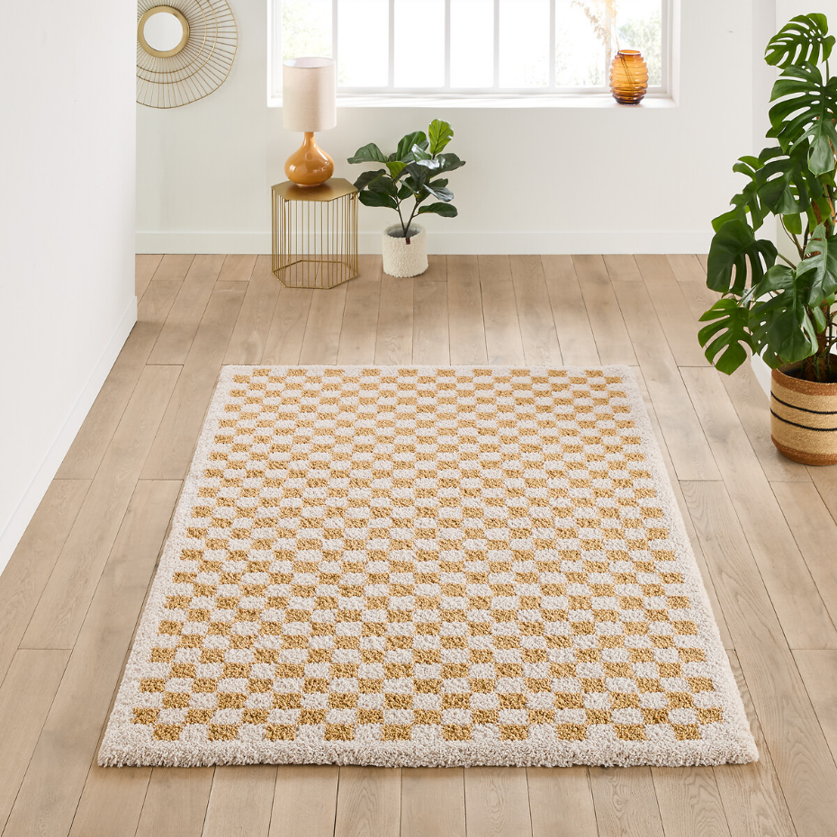 Tapis damier, Eras