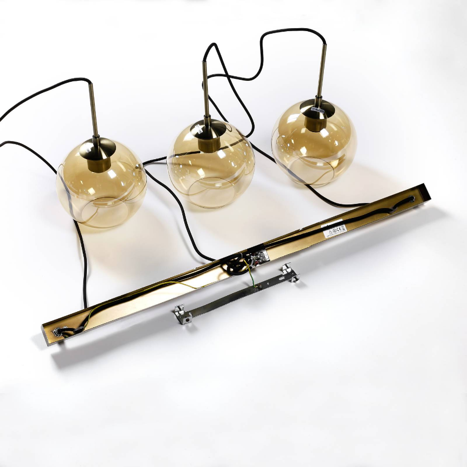 Suspension en verre moderne, Sofian