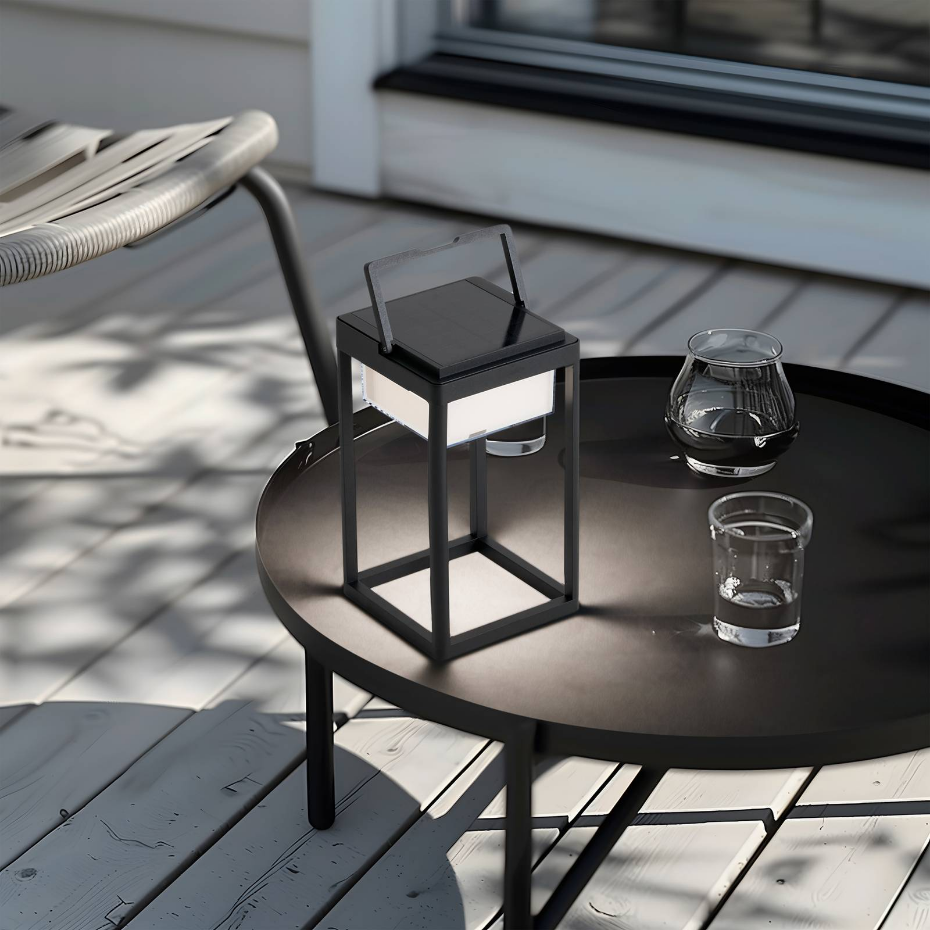 Lampe solaire en aluminium moderneLED