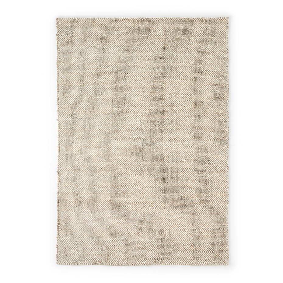 Tapis laine et jute, tissé main, Ishaan