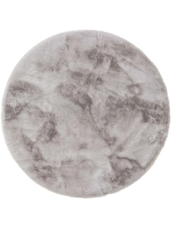 Tapis rond imitation fourrure DAVE