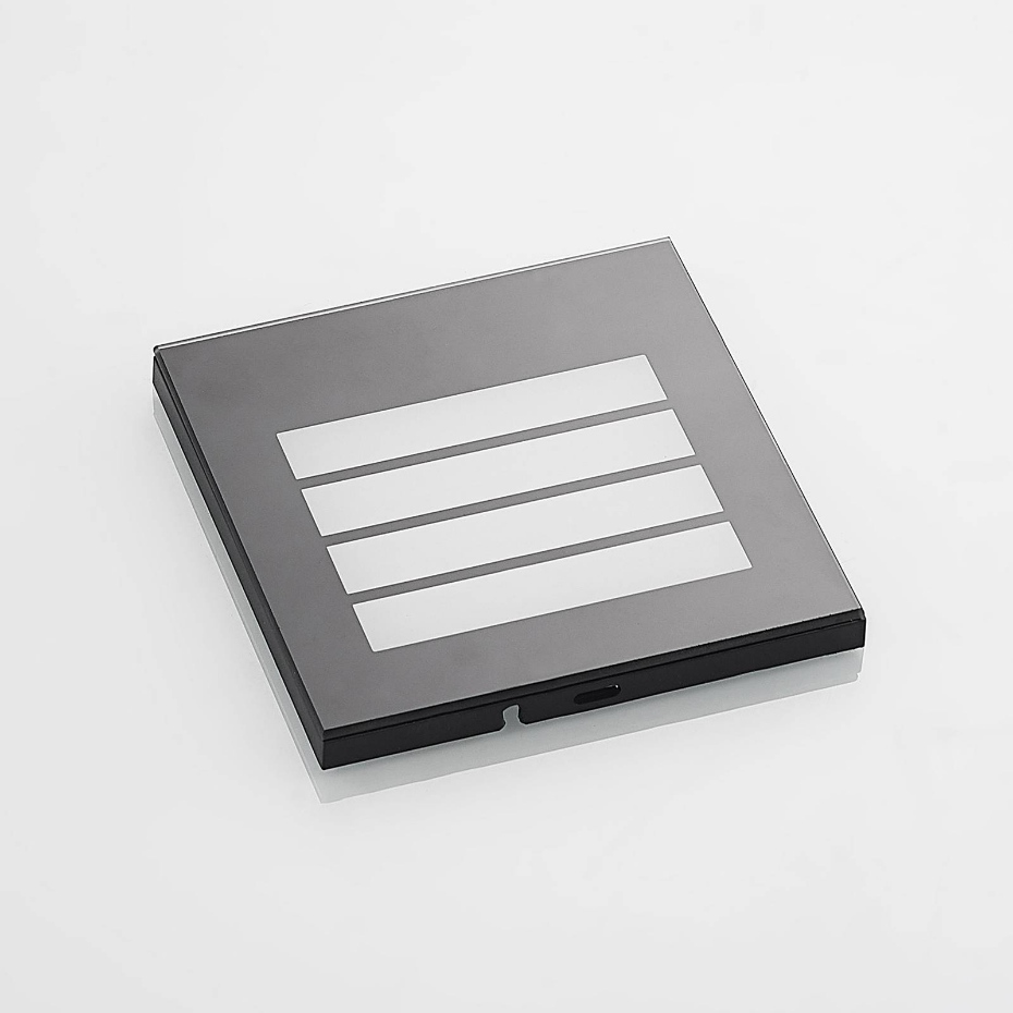 Applique extérieure en aluminium moderneLED