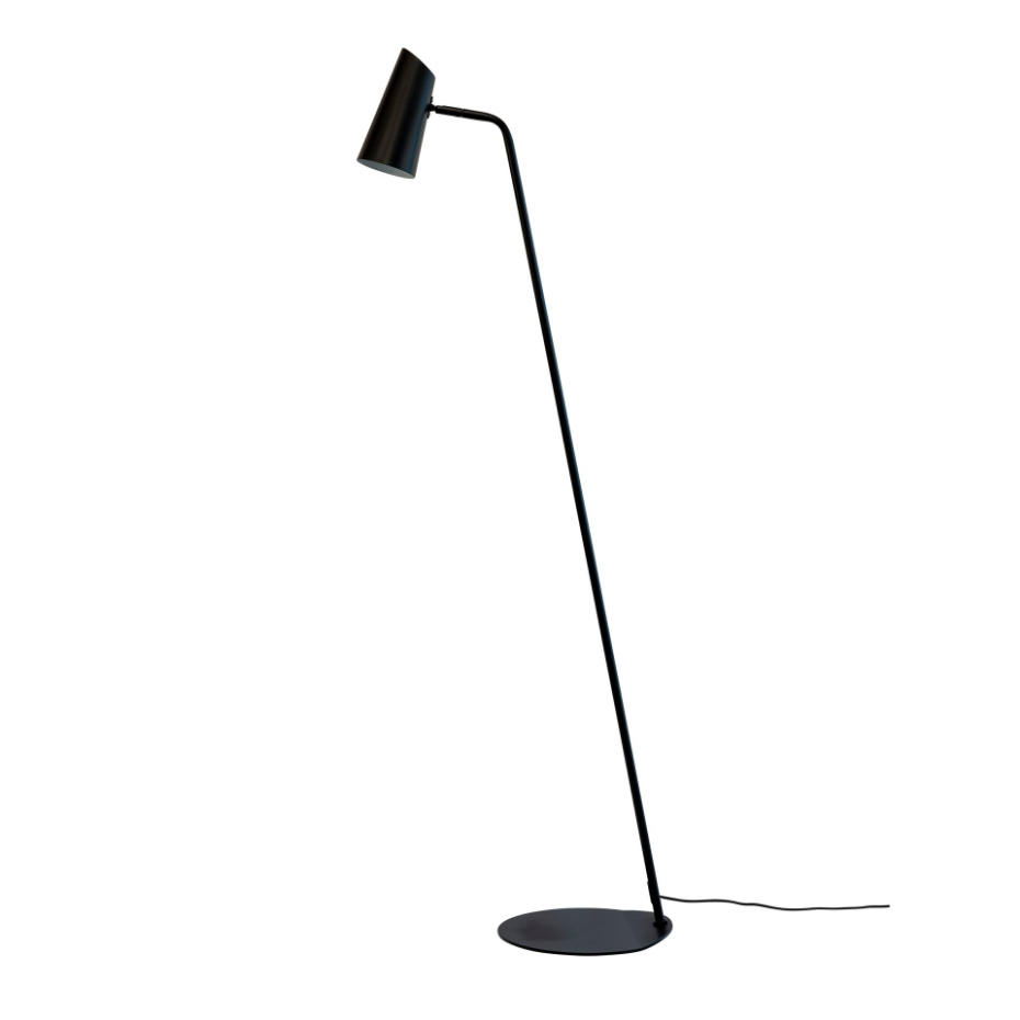 Lampadaire en noir métal PALLAS