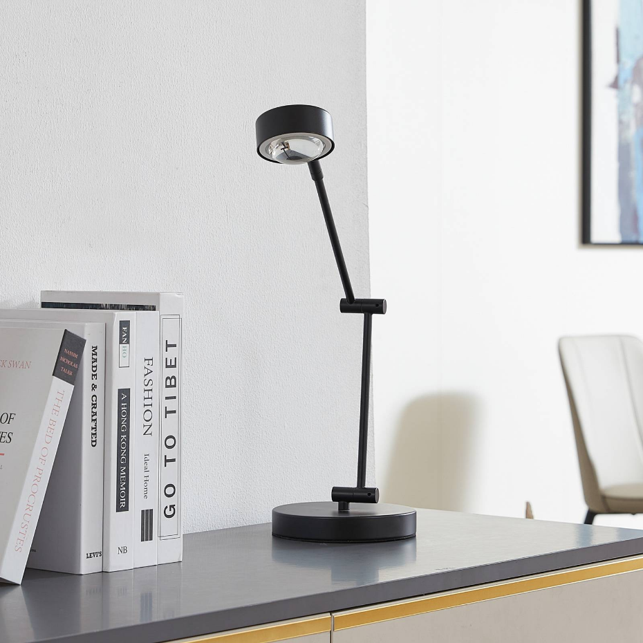 Lampe à poser en métal moderne, Jyla