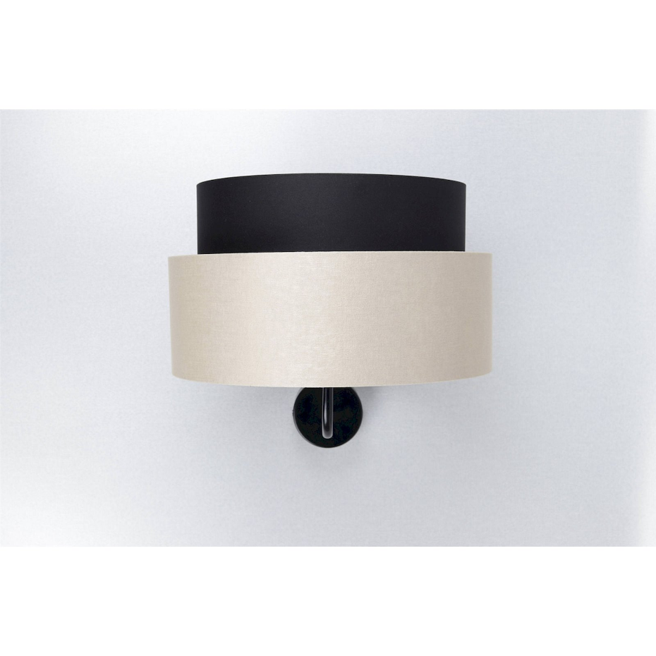 Applique murale ronde en PVC duo ellegant