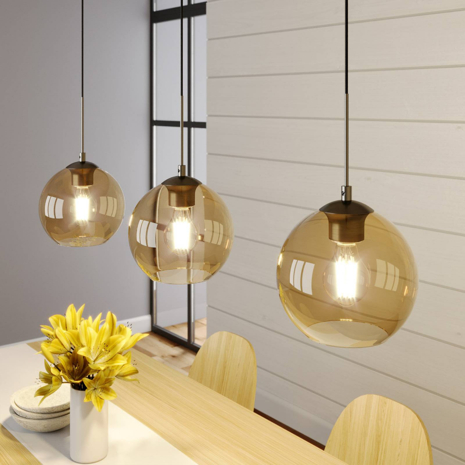 Suspension en verre moderne, Sofian