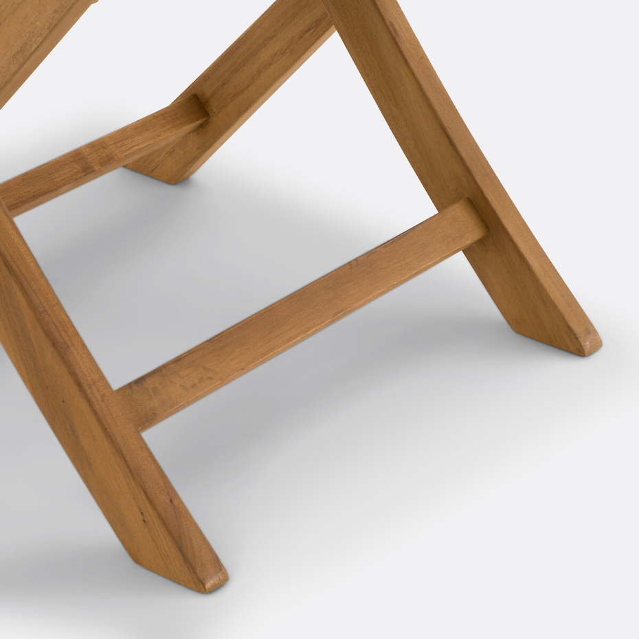 Lot de 2 fauteuils de table de jardin, Palera