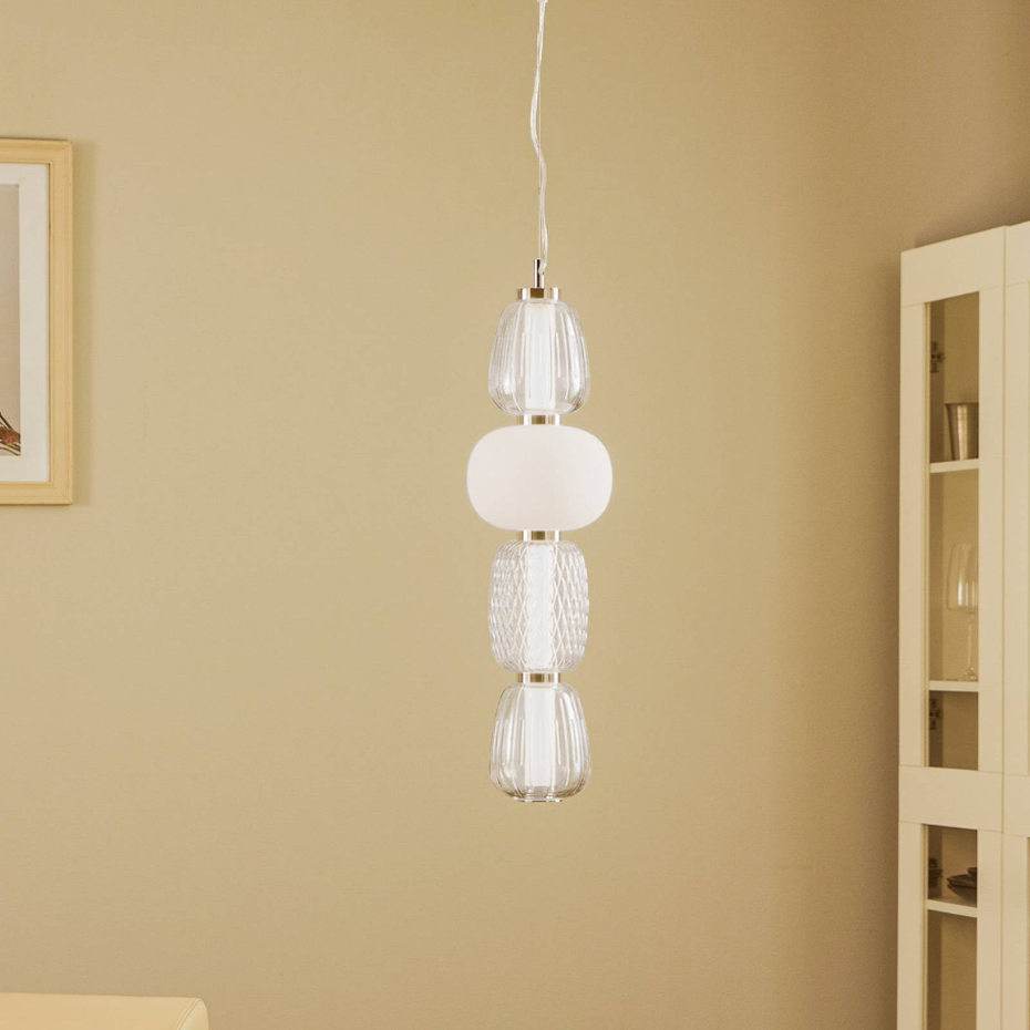 Suspension en verre jeunesLED, Fedra
