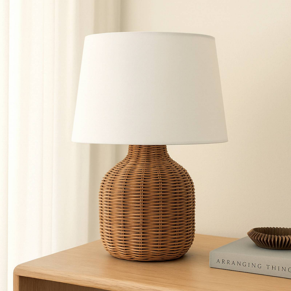 Lampe à poser en bois scandinave, Lirenda