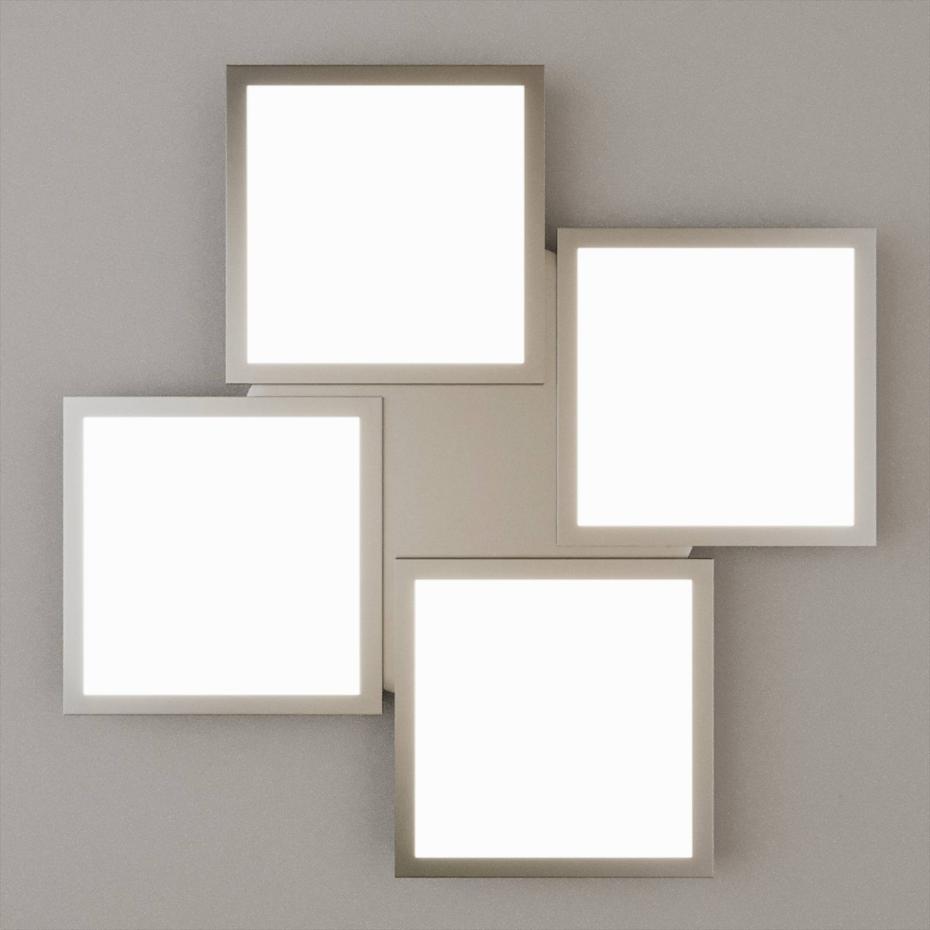 Plafonnier en aluminium moderneLED, Ilira