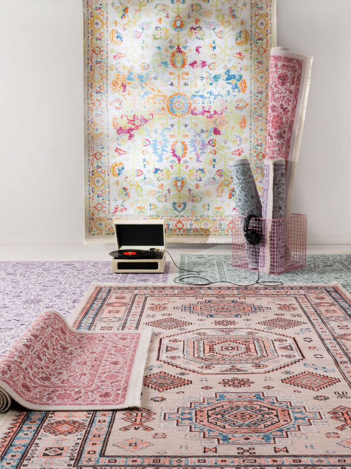 Tapis tissé main TOULOUSE