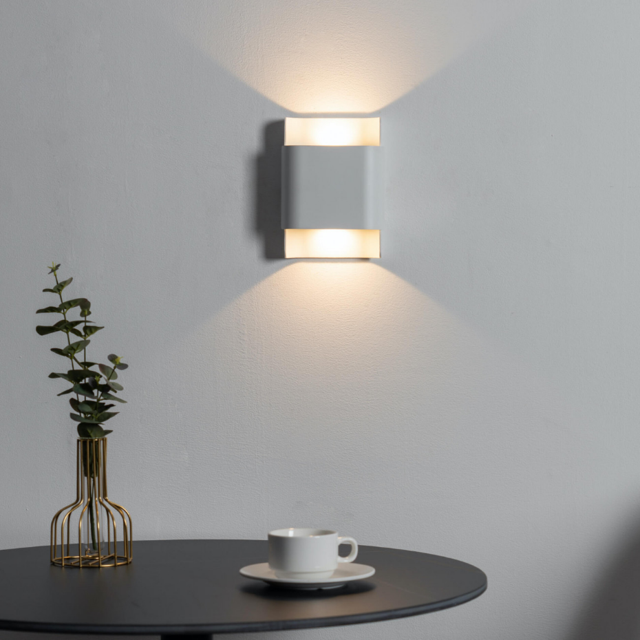 Applique carrée LED à double flux - LAILA
