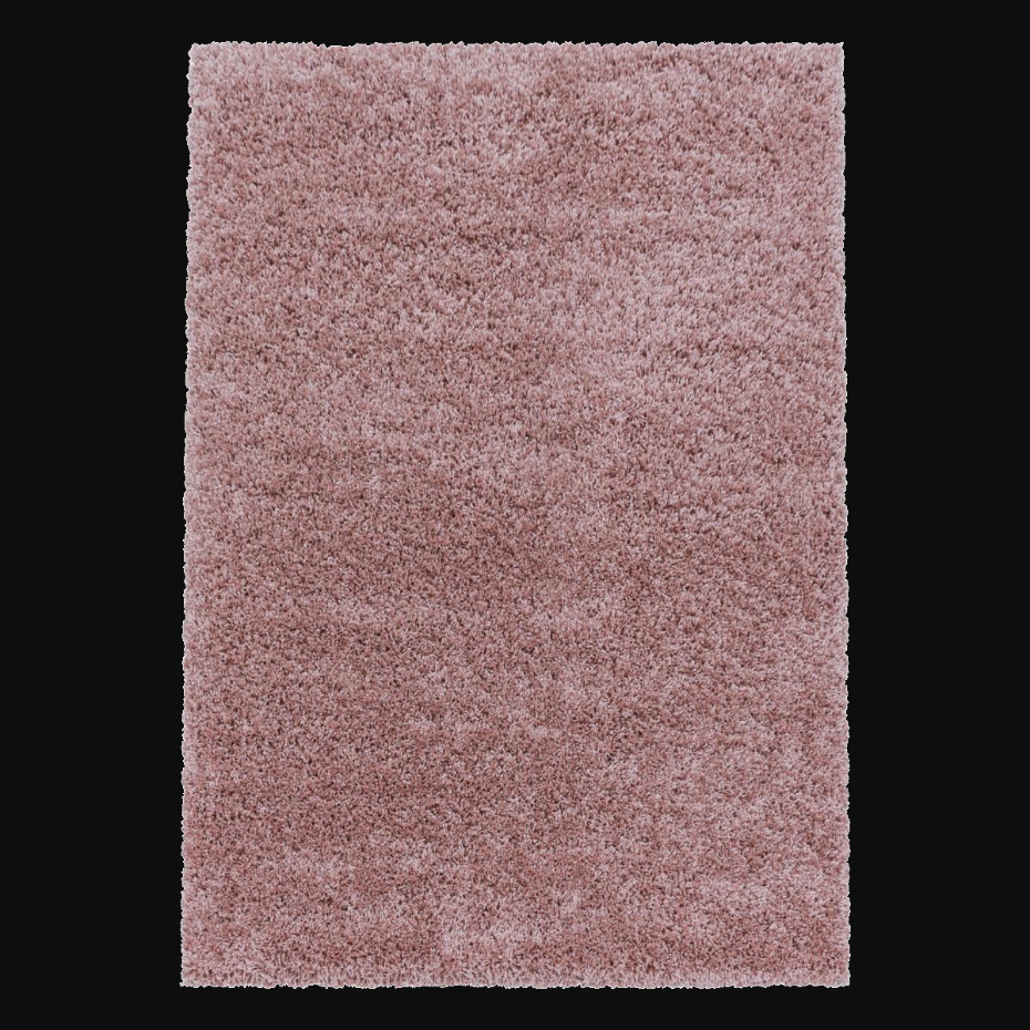 Tapis poils longs shaggy tissé motif uni UNI I