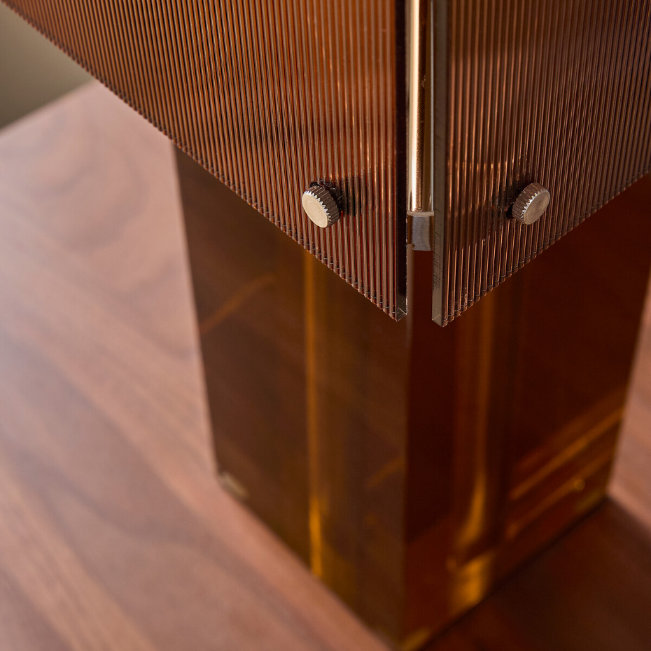 Lampe acrylique colorée, Akrilona