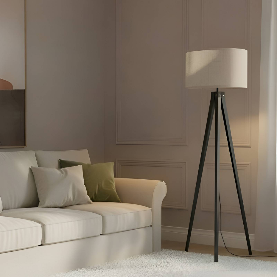 Lampadaire en textile scandinave, Herry