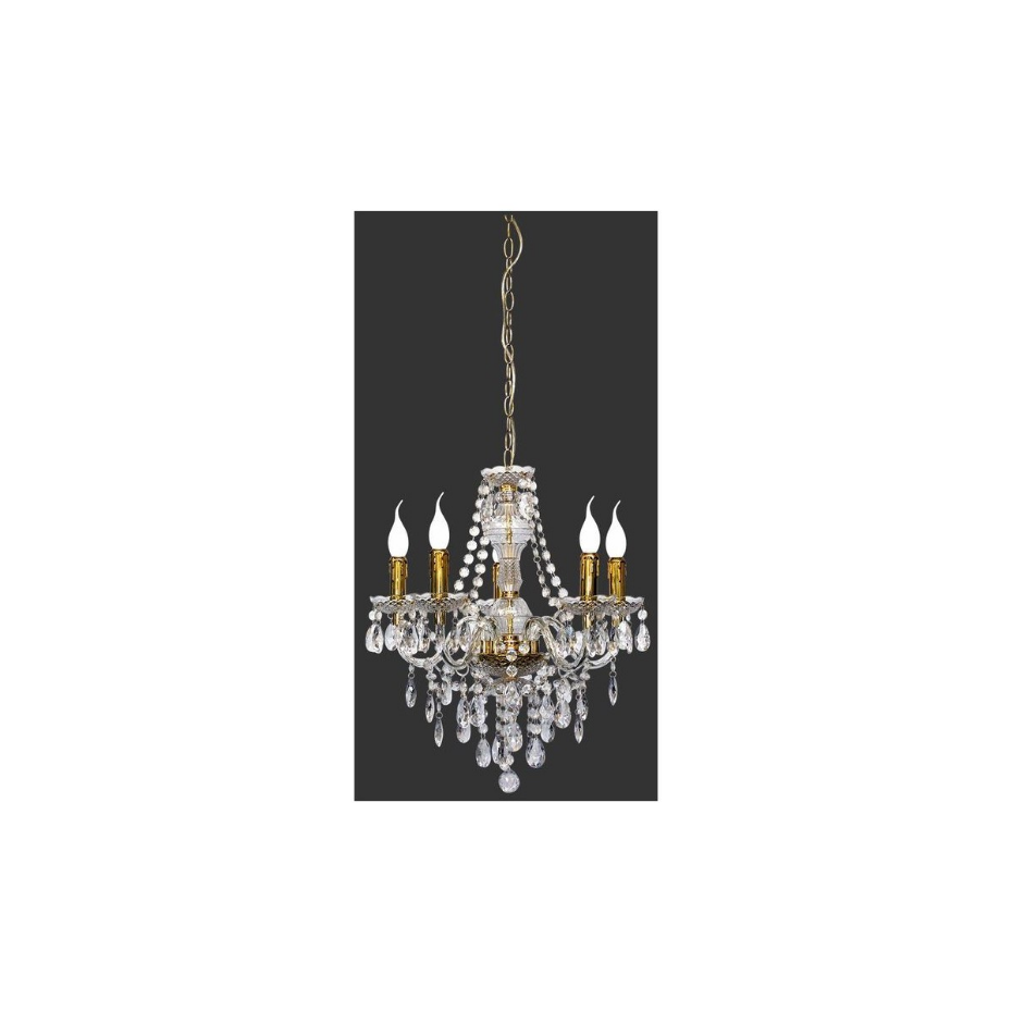 Lustre baroque en acrylique, LUSTER