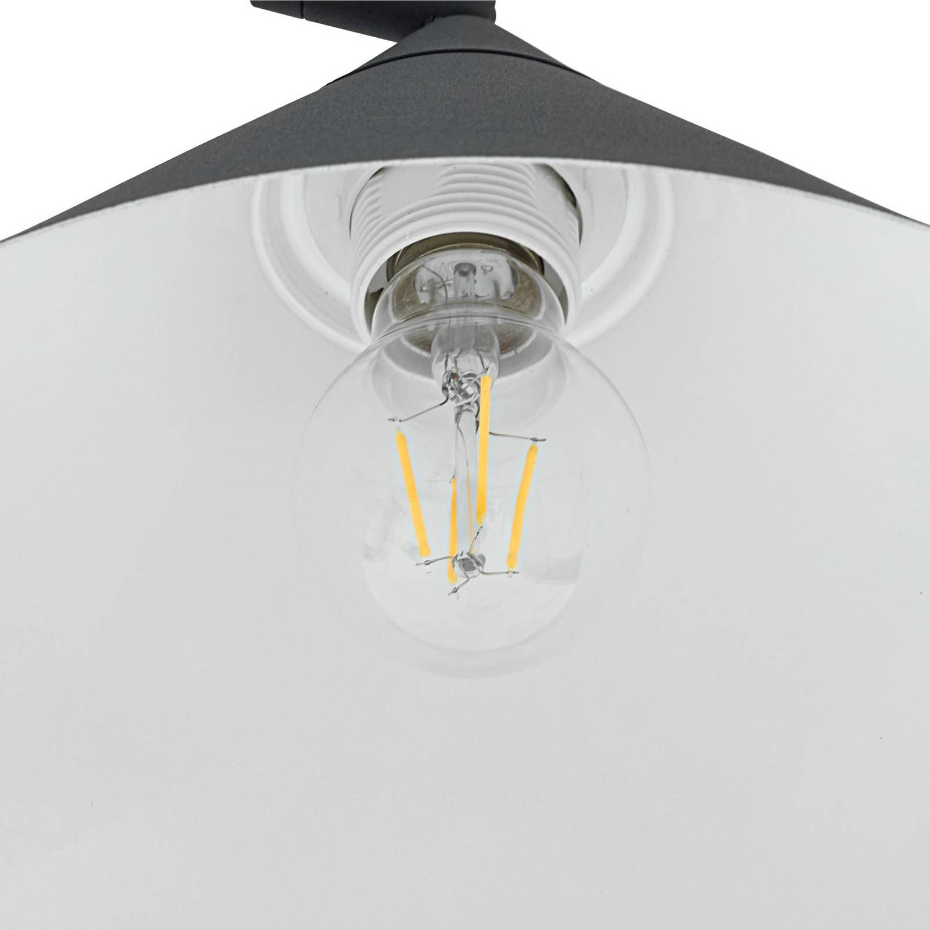 Lampadaire en métal moderne, Triangolo