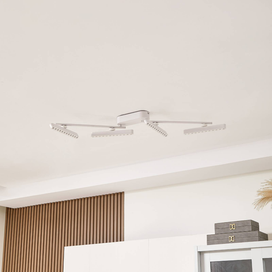 Plafonnier en métal moderneLED, Eldrin