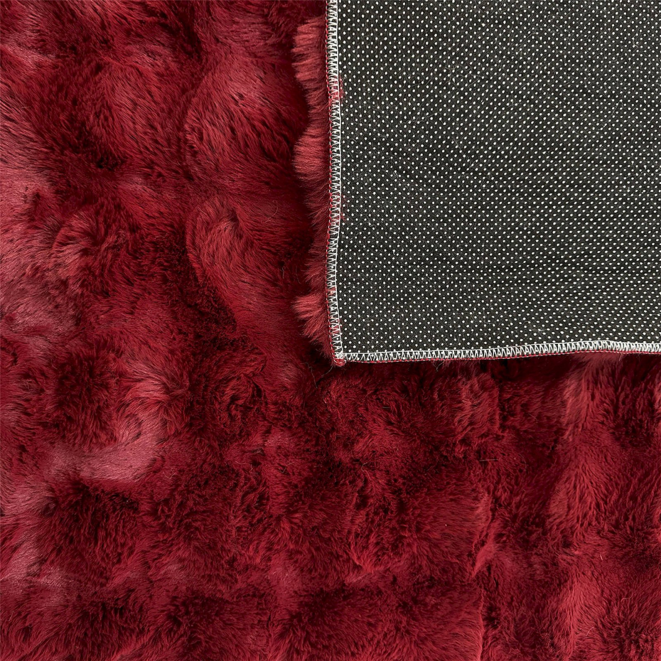 Tapis rectangulaire en polyester Bubble