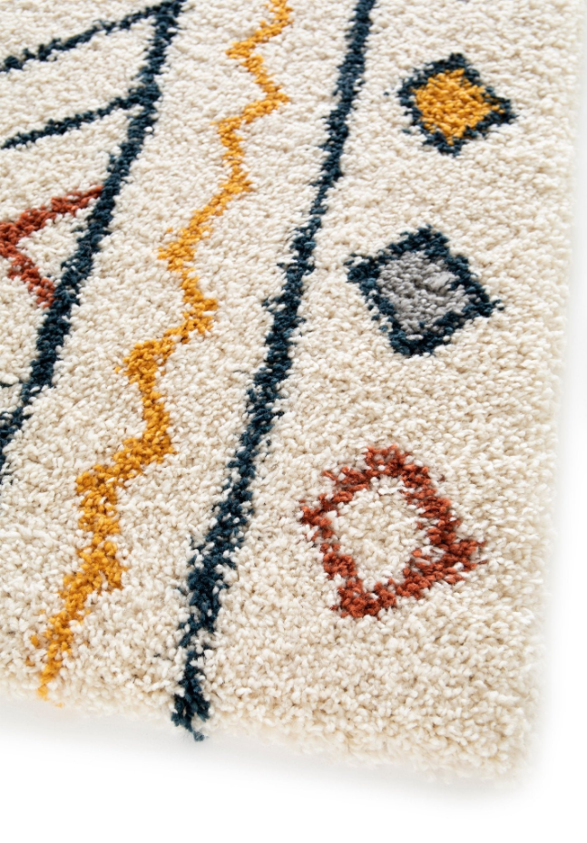 Tapis enfant doux et volumineux AZTEC