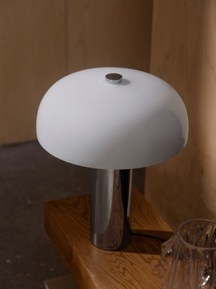 Lampe à poser Gabrielle  Métal Chromé ,  H. 43 - IP20 - E14 /  Nordlux Intérieur