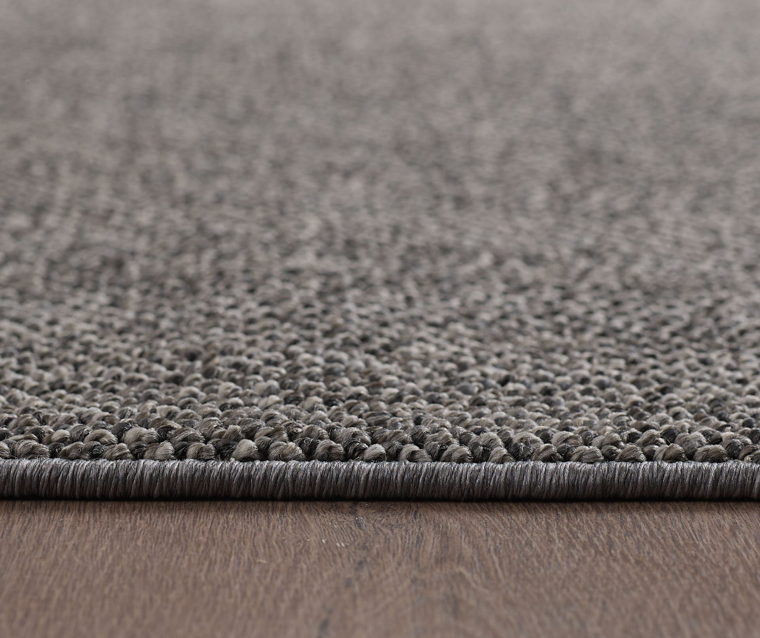 Tapis de salon rond tissé MORELIA