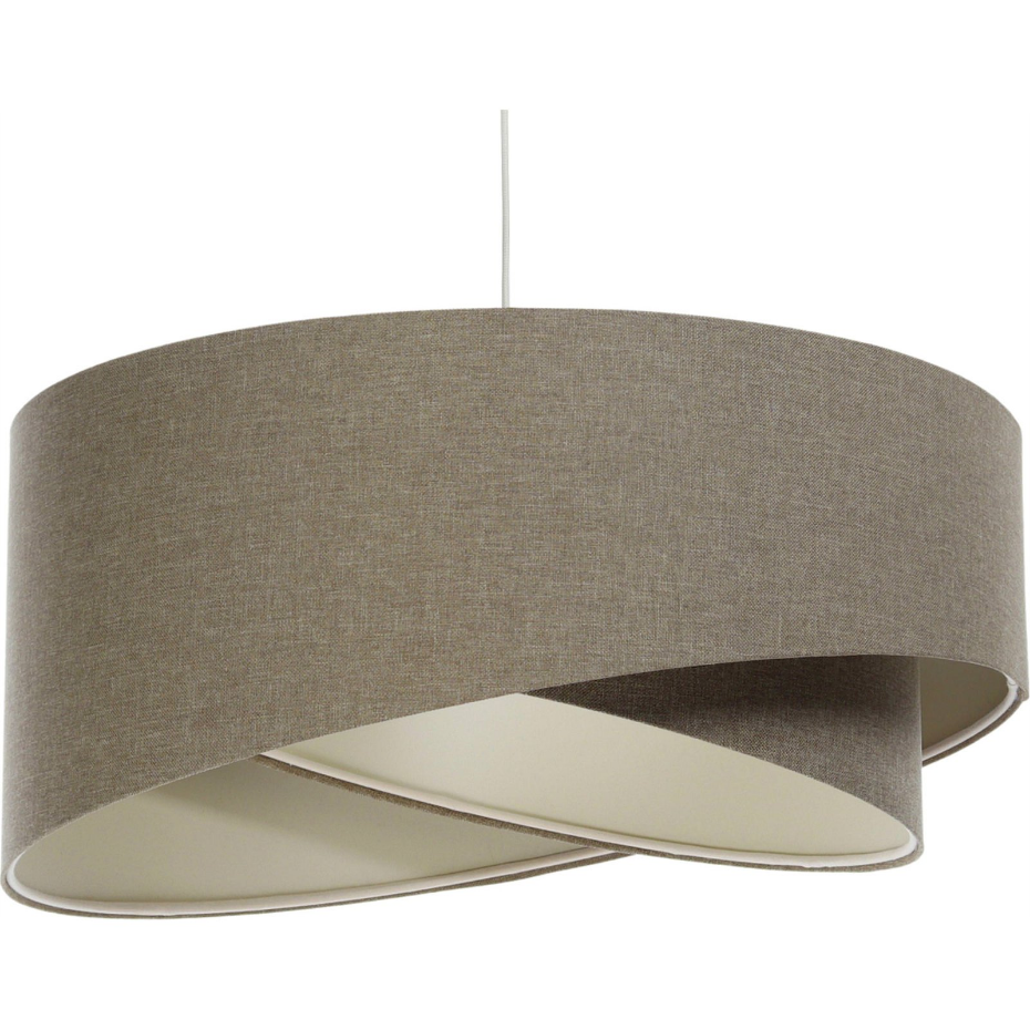Suspension ronde en tissu style boho vintage