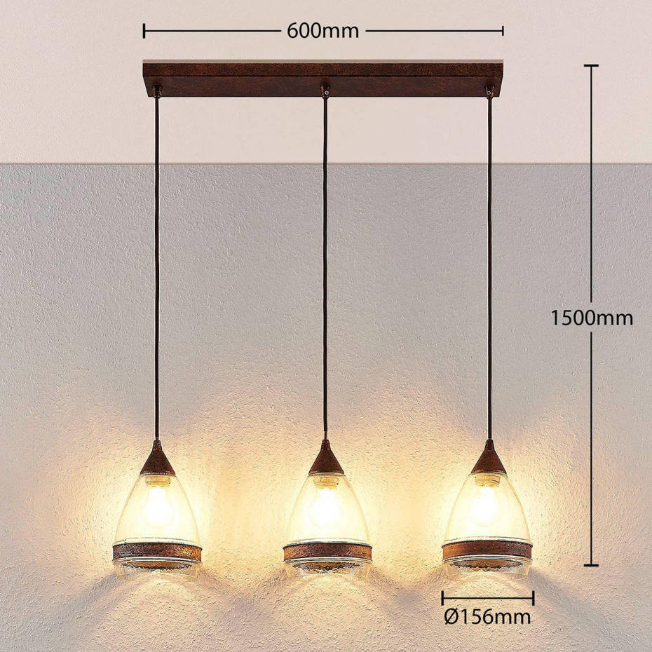 Suspension en verre antique, Millina