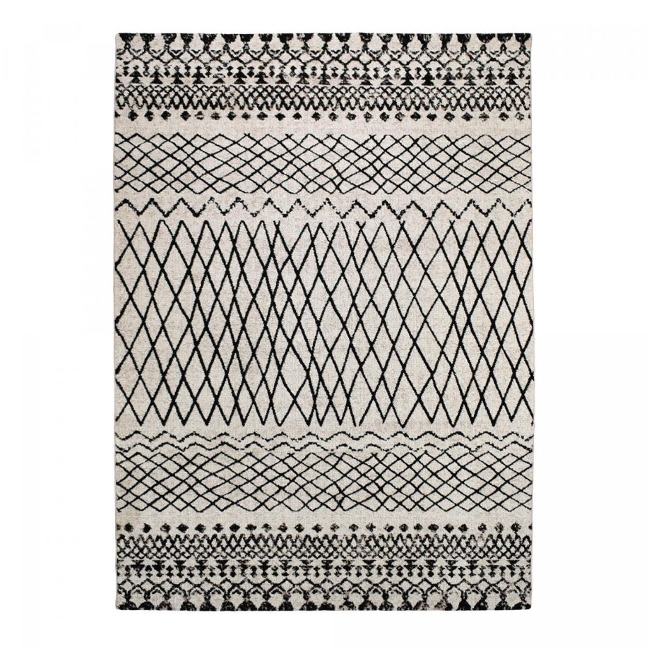 Tapis berbère tissé motifs tribaux LYN8  MABAL
