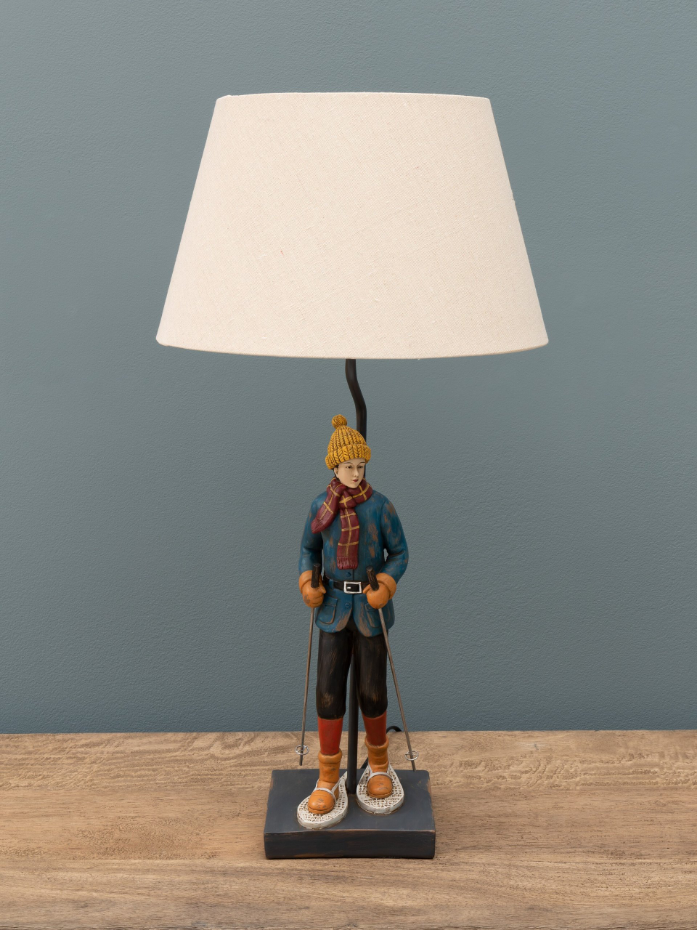 Lampe à poser en résine RANDONNEUR